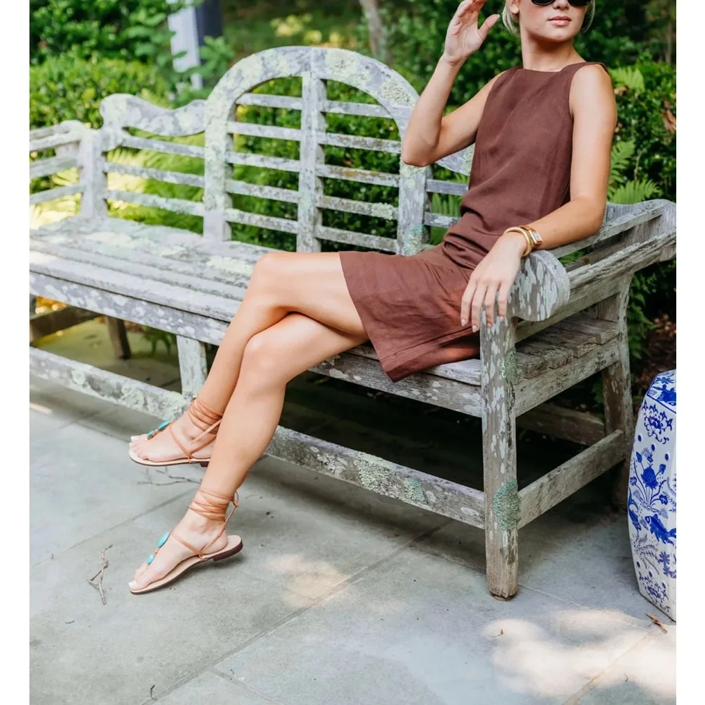 NWT $267 Julia Amory Serena Dress in Coco Size XSmall - Picture 3 of 11